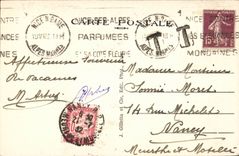 Nice - Old woman Street - CPA