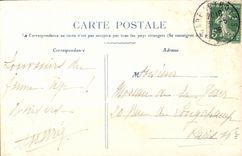 Troyes - the Street of the cats - CPA