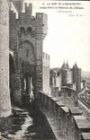 Carcassonne - Before Gate and Defenses of the Castle - CPA