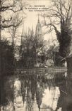 Bayeux - the Cathedral reflecting itself in the Feeding trough - CPA