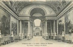 CPA Versailles Le Palais Galerie des Batailles 