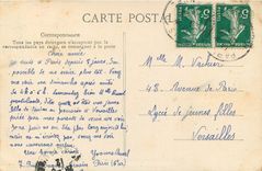 CPA Versailles Le Palais Galerie des Batailles 