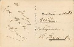 CPA Menton Baie de Garavan et Frontiere Italienne 