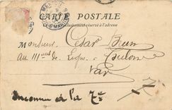 CPA Menton Le Port et la Vieille Ville Bateau Voilier