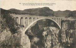 CPA Ligne du Tramway electrique de Bellegarde a Chezery 