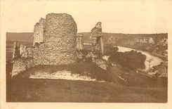 CPA Le Petit Andely Les Ruines du Chateau Gaillard 