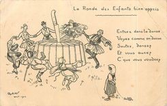 CPA La Ronde des Enfants Gien appzis 
