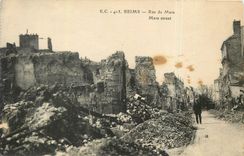 CPA Reims Rue de Mars 