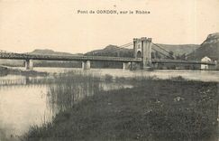 CPA Pont de Cordon sur le Rhone 