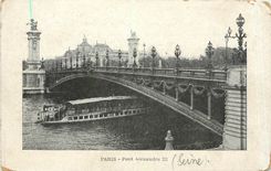 CPA Paris Pont Alexandre III Seine 