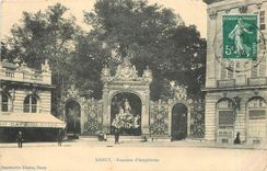 CPA Nancy Fontaine d'Ampitheatre 