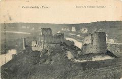 CPA Petit Andely Eure Ruines du Chateau Gaillard 