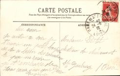 Saint Etienne CPA the monument of the Of Gironde ones