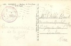 CPA Marseille Basilique de Notre Dame de la Garde 