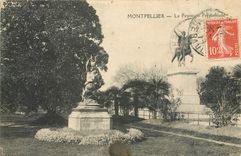 CPA Montpellier Le Peyrou Promenade 