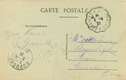 CPA Granville La Plage et les Falaises a maree haute 