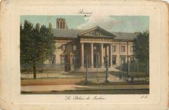 CPA Reims Le Palais de Justine 