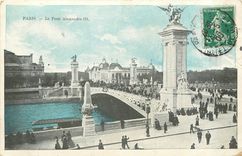 CPA Paris Le Pont Alexandre III 