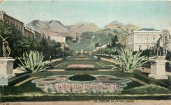 CPA Menton Le Jardin public 