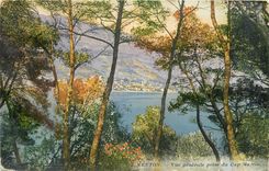 CPA Menton Vue generale prise du Cap Martin 