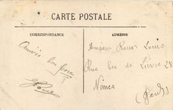 CPA Marseille Le Boulevard Baille et Fontaine Cantini