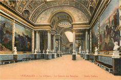 CPA Versailles Le Chateau La Galerie des Batailles 