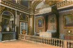 CPA Versailles Le Chateau La Chambre a coucher de Louis XIV 