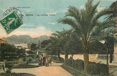 CPA Menton Les Nouveaux Jardins 