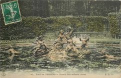 CPA Parc de Versailles Bassin des enfants dores 