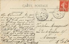 CPA Les Vosges Bussang Cascade des Allemands