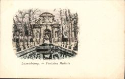 Paris -6 - Luxembourg Medicis Fountain - CPA