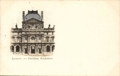 Paris -1 - Louvre - Pavillion Richelieu - CPA 