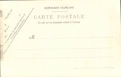 Paris -8 - Panoramic View taken small palate - CPA