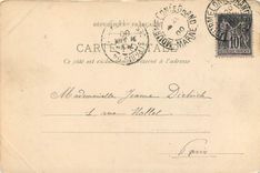 CPA Saint Cloud vue generale Carte 1900