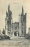 CPA La Lozere Mende La Cathedrale 