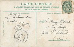 CPA Homme Enfant Bebe