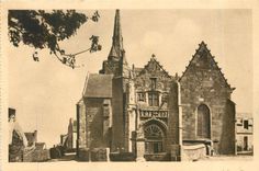 CPA Perros Ploumanach D du N Eglise de al Clarte 
