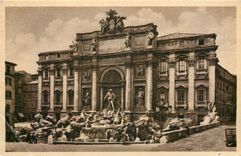 CPA Roma Fontaine de Trevi 