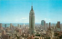CPM Empire State Building Breath taking view of the tawering Empire State Building 