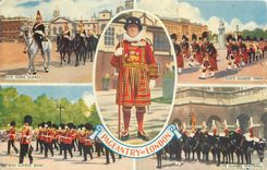 CPM Pageantry of London  Horse Guard Irish guards Scots Guards Militaria