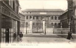 Paris - 6 - the School of Beautiful arts - CPA