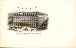 Paris - 1 - Grands Magasins du Louvre - CPA Commerce