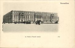 Versailles - the Palate - Western Frontage - CPA