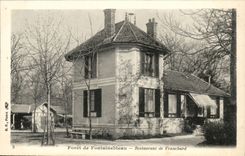 Fontainebleau - Drill - Restaurant of Franchard- CPA