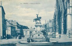 CPA Nancy Statue de Rene II 