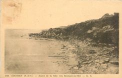 CPA Equihen P de C Aspect de la Cote vers Boulogne sur Mer 