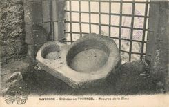 CPA Auvergne Chateau de Tournoel Mesures de la Dime 
