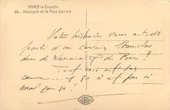 CPA Nancy Hemicycle de la Place Carriere 