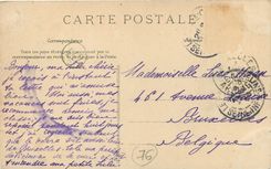 CPA Le Havre Rue Montiveilliers et Square Saint Michel Tramway
