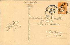 CPA Reims Rue des Erois Raismets et angle de la Rue des Cordeliers Militaria